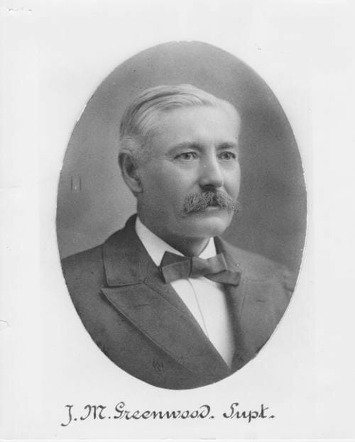 J.M. Greenwood, Kansas City school superintendent.