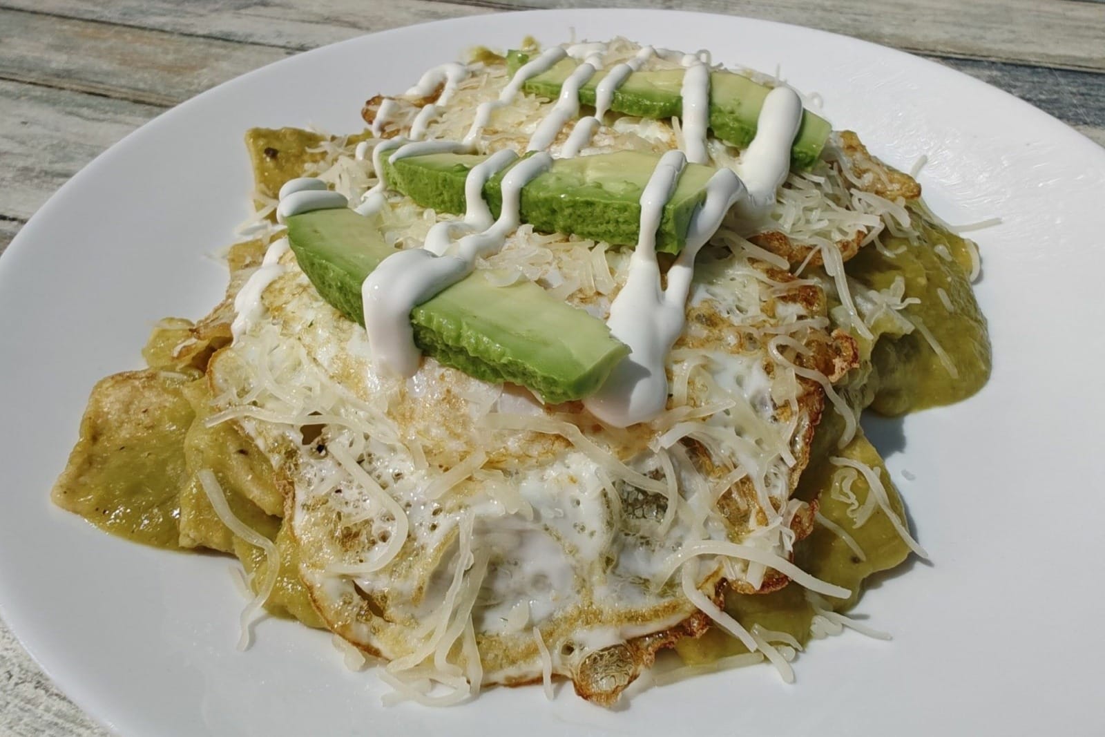 Chilaquiles at Anchor Island.