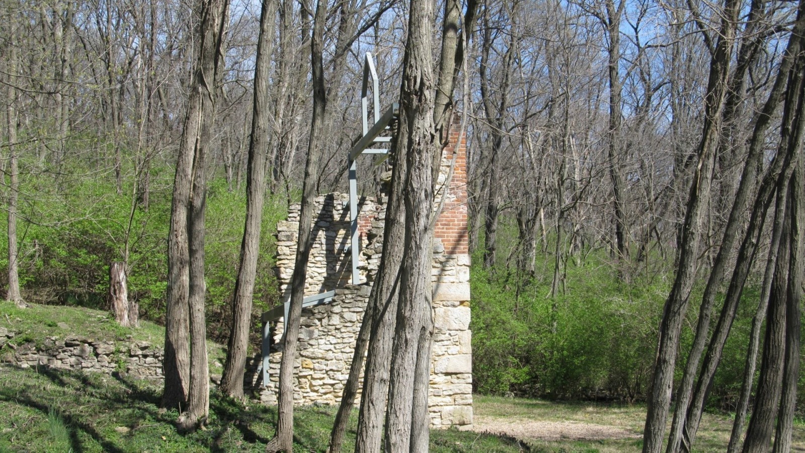 Ruins in Quindaro, which was the seed for Western University.