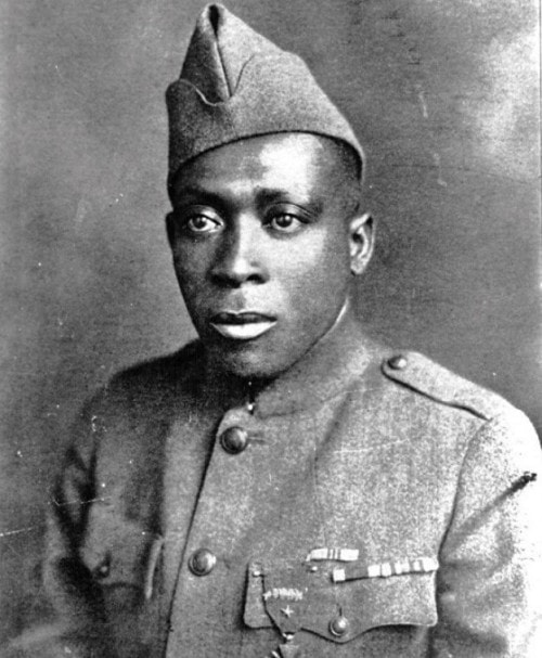 In 1917 Henry Johnson of Albany, N.Y. enlisted in the New York National Guard.