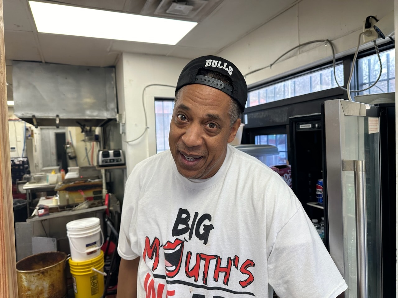 Devan Taylor, owner of Big Mouth's Chicken Fish Tenderloin.