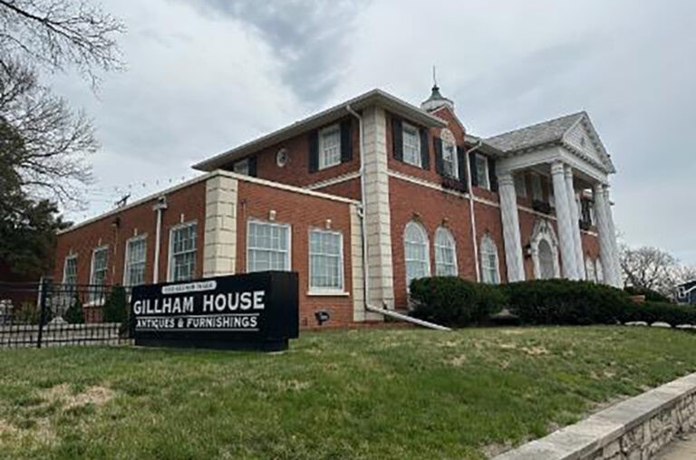 Exterior of Gillham House Antiques & Furnishings.