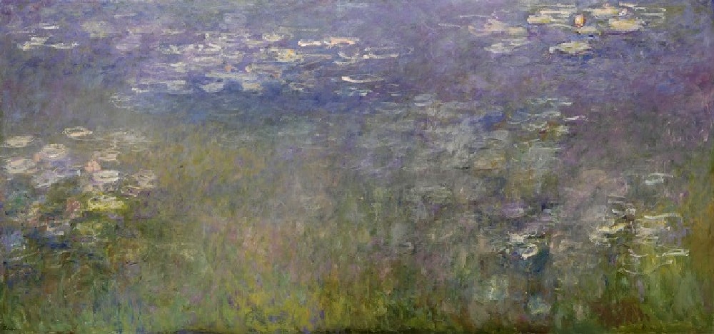 French impressionist painter Claude Monet's "Water Lilies."