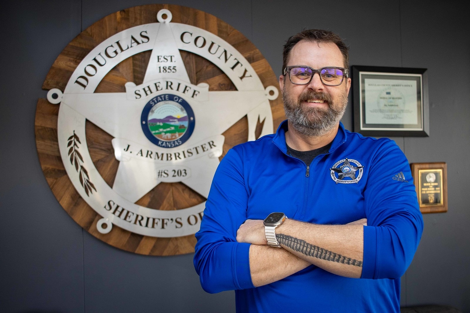 Douglas County Sheriff Jay Armbrister.