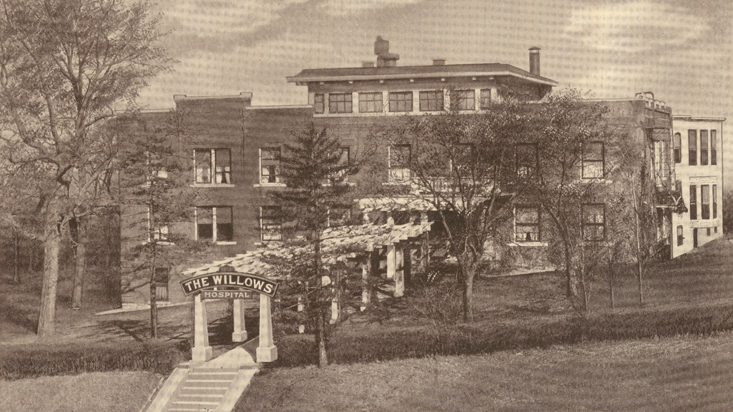 The Willows Maternity Sanitarium at 2929 Main St. in 1921.